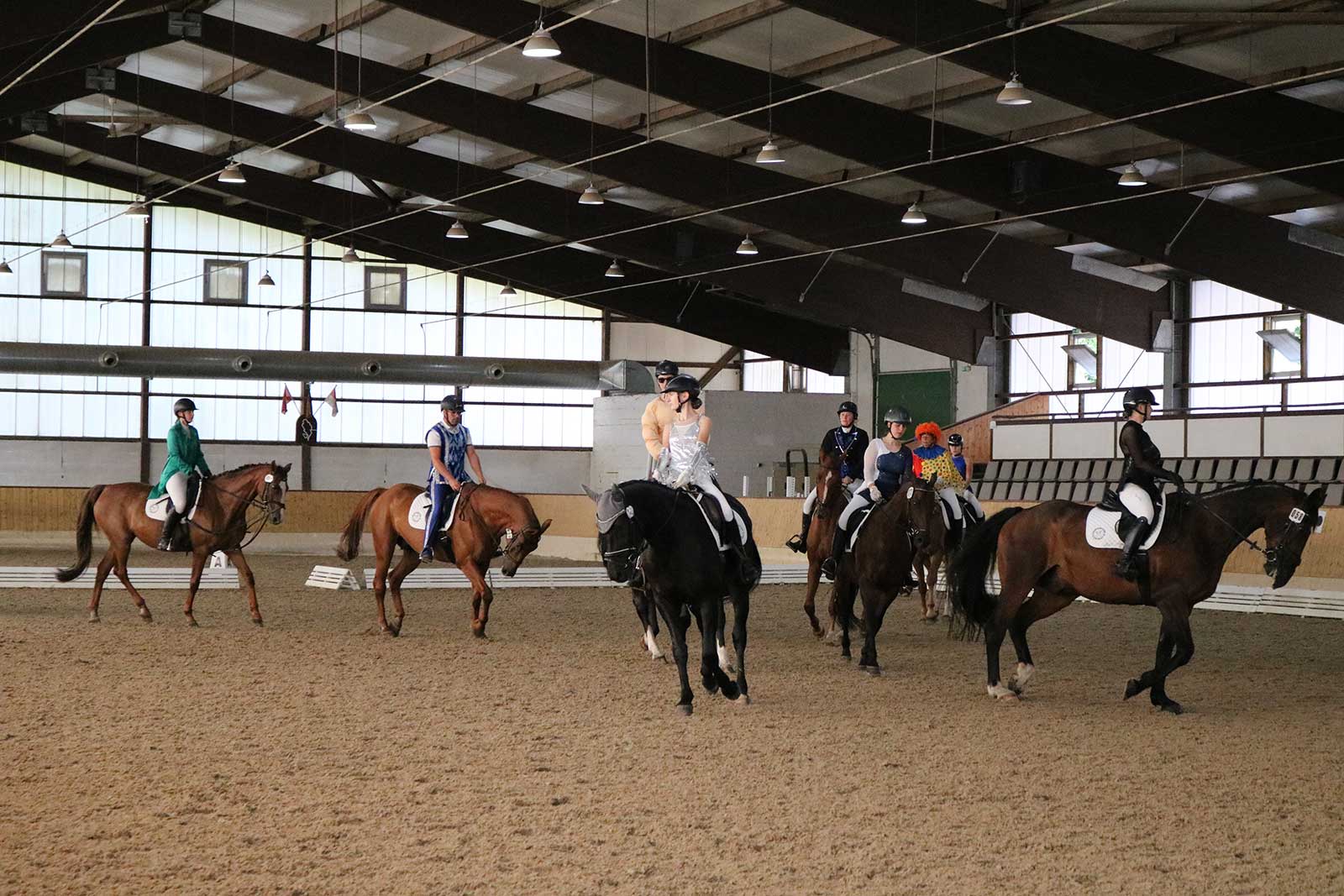 Quadrille-Wettbewerb-auf-dem-Turnier-in-Hanstedt 